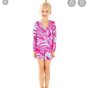 Girls Lilly Pulitzer Mini Fanning Romper